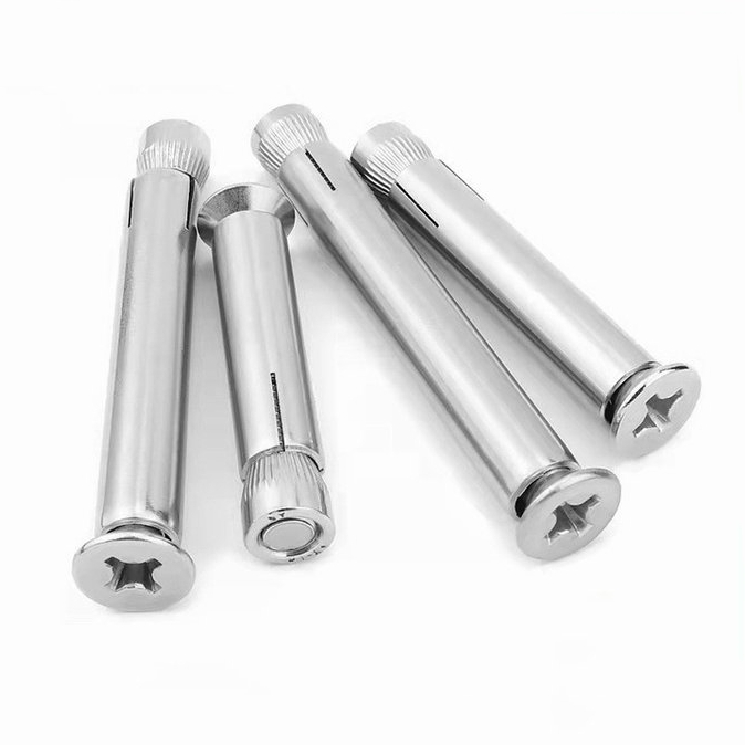 十字沉頭內膨脹螺栓 不銹鋼(304/316)碳鋼 合金鋼